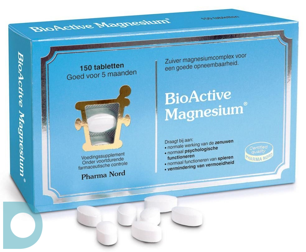 Rode datum Reductor Triviaal Pharma Nord BioActive Magnesium Tabletten