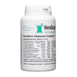 VeraSupplements Sensitive Vitamine Complex Tabletten 60TB 