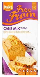 Peaks Free From Cakemix Vanille 450GR 