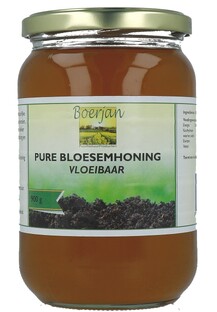 Boerjan Pure Bloesemhoning Vloeibaar 900GR 