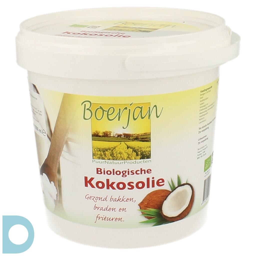 schakelaar vergeten Beeldhouwwerk Boerjan Kokosolie Bio 1000ML | voordelig online kopen | De Online Drogist