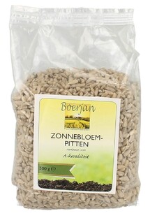 Boerjan Zonnebloempitten 500GR 