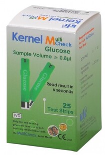 Testjezelf.nu Multicheck Glucose Teststrips 25ST 