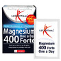 Lucovitaal Magnesium  Poeder Forte 400mg Sachets 20ST verpakking en product