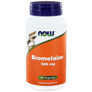 NOW Bromelaïne 500 mg Capsules 60CP 