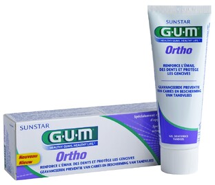 GUM Ortho Gel Tandpasta 75ML 