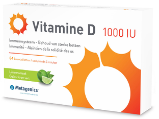 Metagenics Vitamine D 1000IU Tabletten 84TB 