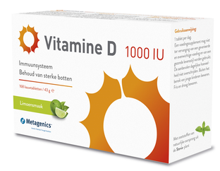 Metagenics Vitamine D 1000IU Tabletten 168TB 