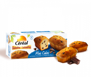 Cereal Mini Cakes Met Stukjes Chocolade 230GR 