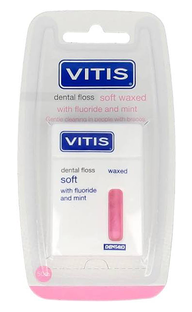 Vitis Dental Floss Waxed Soft 1ST 