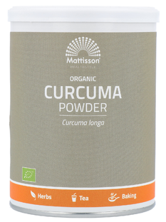 Mattisson HealthStyle Biologisch Curcuma Poeder 125GR 