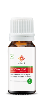 Vitals Microbiol Kind 0-4 Jaar Druppels 8ML 