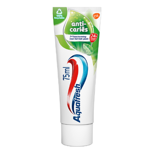 Aquafresh Anti Cariës Tandpasta - voor gezonde tanden en een frisse adem 75ML 