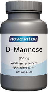 Nova Vitae D-Mannose 500mg Capsules 120CP 