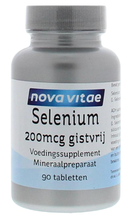 Nova Vitae Selenium 200mcg Capsules 90VCP 