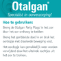 Otalgan Party Plugs Oordopjes 2ST Hoe te gebruiken