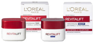 L'Oréal Paris L'Oréal Paris Revitalift Dagcreme 50ml + Nachtcreme 50ml 