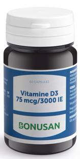 Bonusan Vitamine D3 75mcg 3000IE Capsules 60CP 