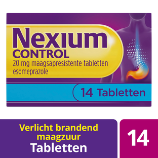 Nexium Control Tabletten - voor brandend maagzuur 14TB 