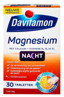 Davitamon Magnesium Voor De Nacht Tabletten 30TB 