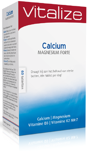 Vitalize Calcium Magnesium Forte Tabletten 60TB 