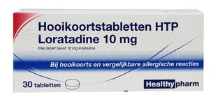 Healthypharm Loratadine Hooikoortstabletten - Bij hooikoorts en vergelijkbare allergische reacties 30ST 