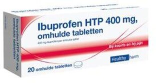 Healthypharm Ibuprofen HTP 400mg Tabletten 20TB 