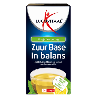 Lucovitaal Zuur Base Thee 20ST 