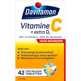 Davitamon Vitamine C Time Release Tabletten 42TB 