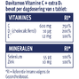 Davitamon Vitamine C Time Release Tabletten 42TBsamensteling