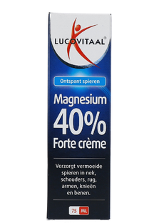 Lucovitaal Magnesium 40% Forte Crème 75ML 