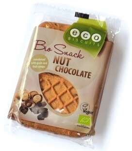 Eco Biscuit Nut Chocolate Bio Snack 45GR 