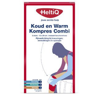 HeltiQ Warm en Koud Kompres Combi 2ST 