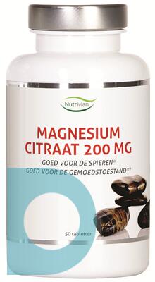 selecteer Eervol Vete Nutrivian Magnesium Citraat 200mg Tabletten 50TB