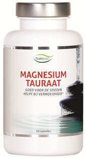 Nutrivian Magnesium Tauraat Capsules 60CP 