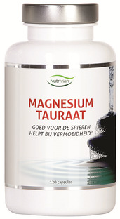 Nutrivian Magnesium Tauraat Capsules 120CP 