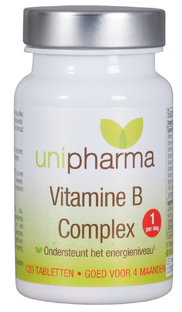 Unipharma Vitamine B Complex Tabletten 120TB 