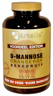 Artelle D-Mannose Cranberry Tabletten 220TB 