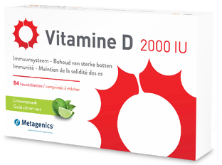 Metagenics Vitamine D 2000IU Tabletten 84TB 