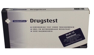 Testjezelf.nu Drugs Multi 12 Speekseltest 1ST 