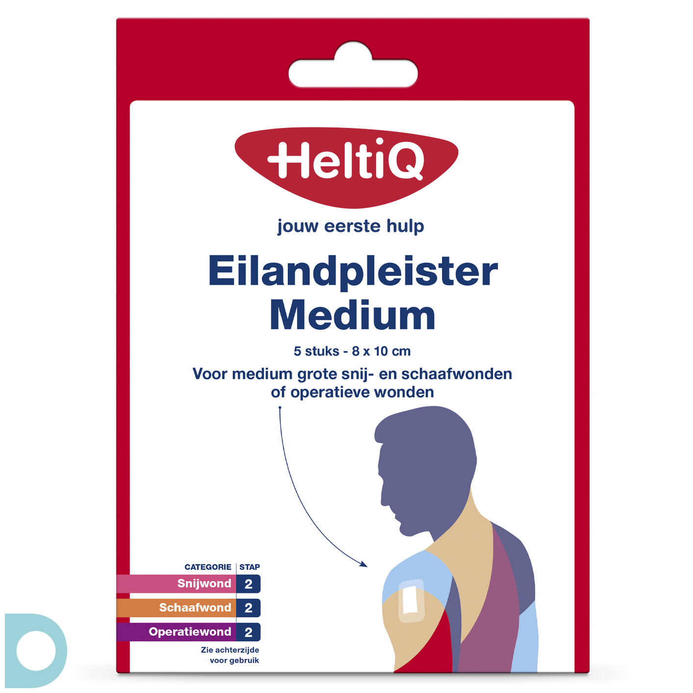 Afsnijden Collectief Rechtsaf HeltiQ Eilandpleister Medium kopen bij De Online Drogist.