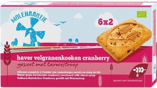 Molenaartje Haver Volgranenkoeken Cranberry 240GR 