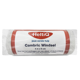 HeltiQ Cambric Windsel 4mx8cm 1ST 