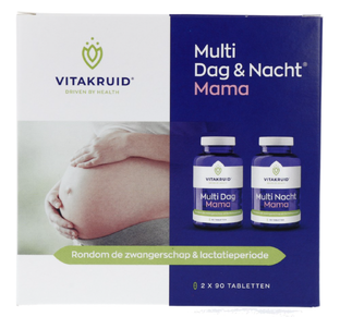 Vitakruid Multi Dag & Nacht Mama Tabletten 2x90st 180TB 