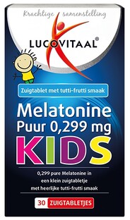 Lucovitaal Melatonine Kids Puur 0,299mg Tabletten 30TB 