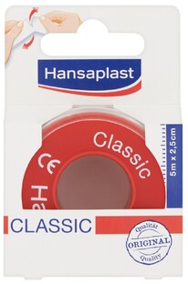 Hansaplast Hechtpleister Classic 2.5cm x 5m 1ST 