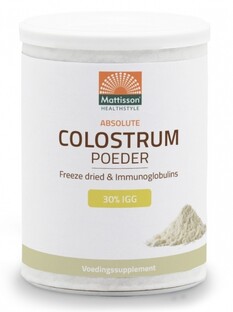 Mattisson HealthStyle Colostrum Powder 125GR 