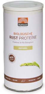 Mattisson HealthStyle Rijst Proteïne Naturel 500GR 