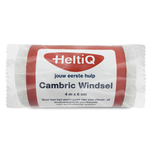 HeltiQ Cambric Windsel 4mx6cm 1ST 