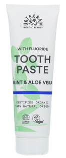 Urtekram Tandpasta Mint & Aloë Vera with Fluoride 75ML 